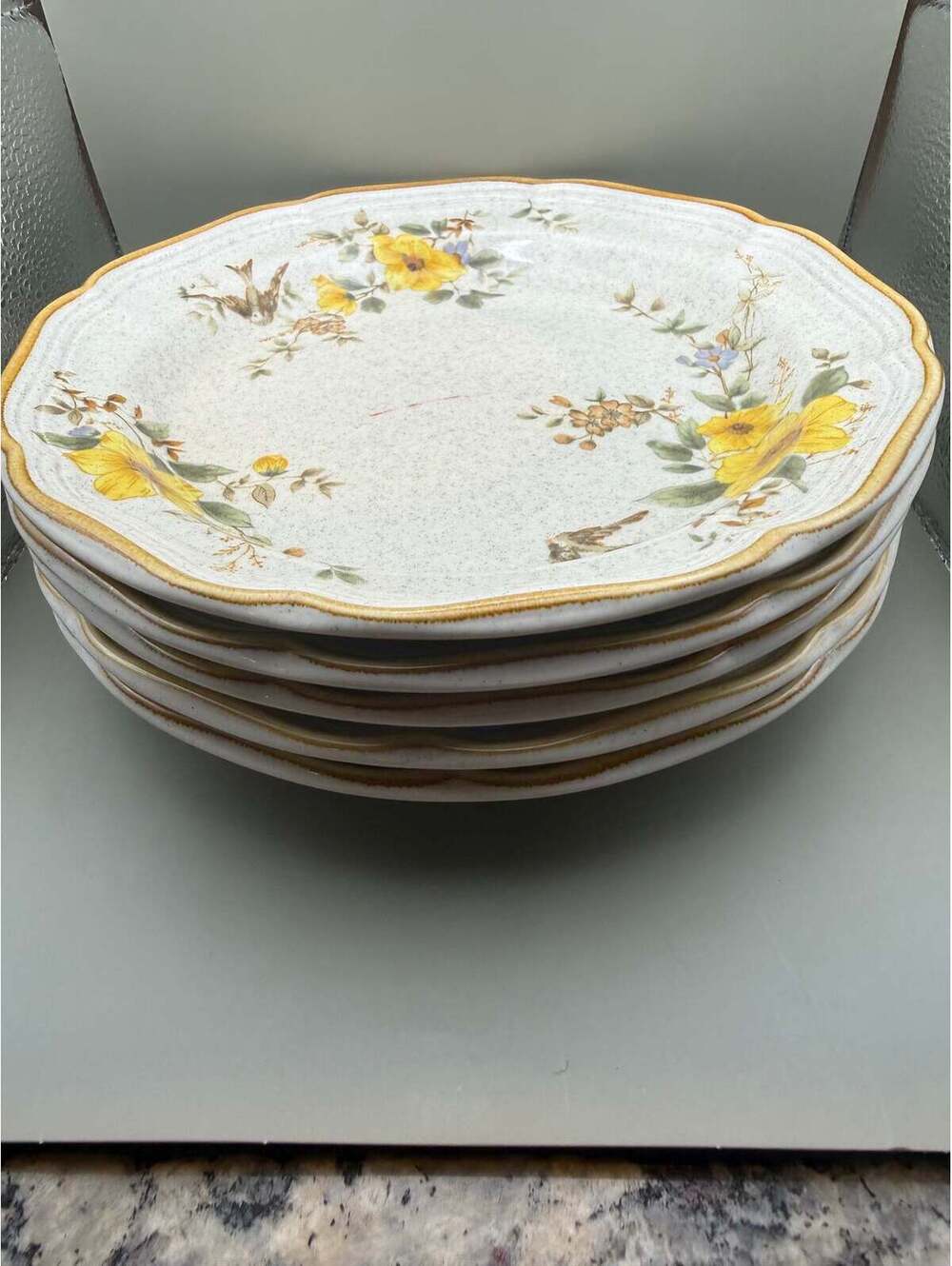 Mikasa Garden Club "My Lady" Salad Plates